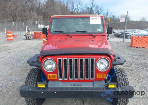 1997 Jeep Wrangler Sport from USA, damaged, VIN 1J4FY19S0VP500715